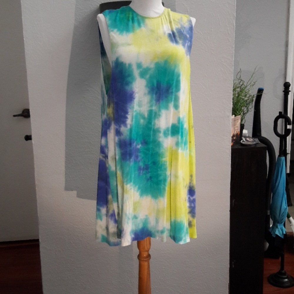 American apparel tie dye dress
